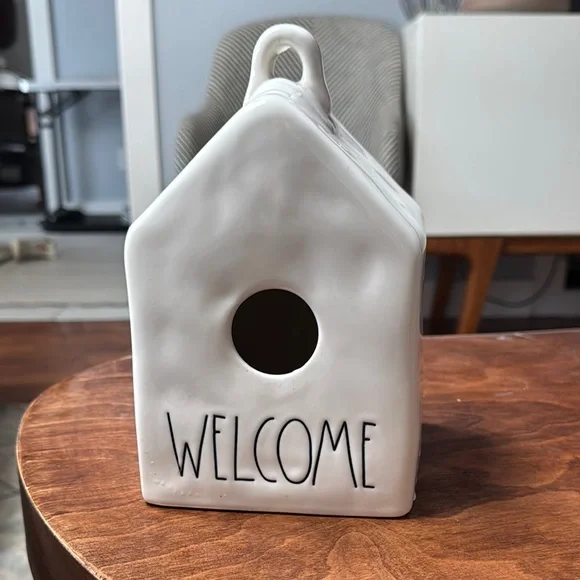 Ceramic Rae Dunn Home Birdhouse by Magenta - Picture 1 of 6